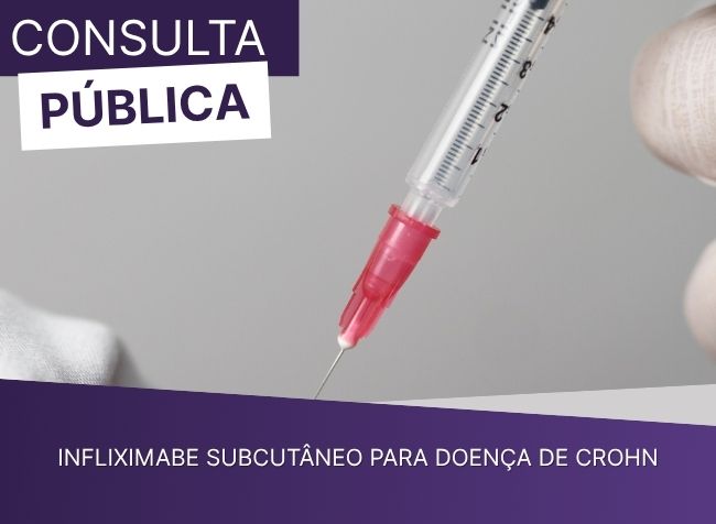 Infliximabe subcutâneo para Doença de Crohn 