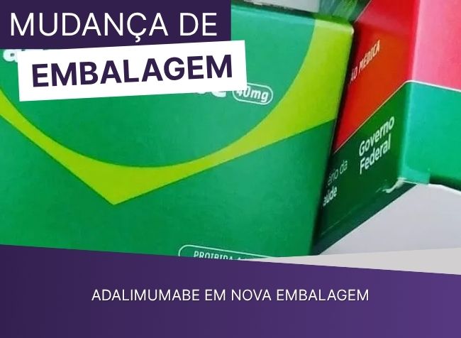 Adalimumabe em nova embalagem
