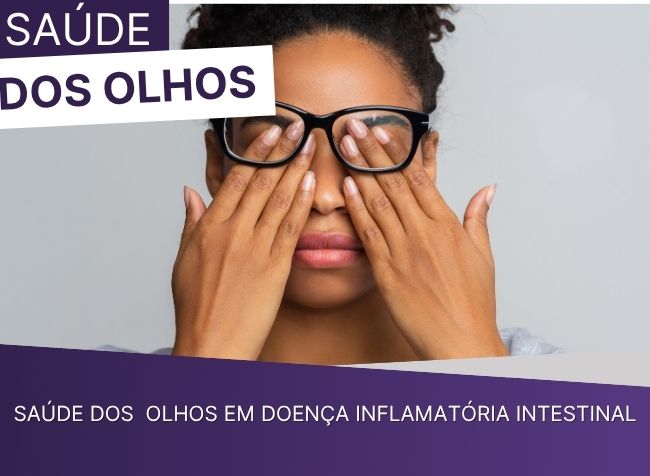 Saúde dos olhos em Crohn e Retocolite